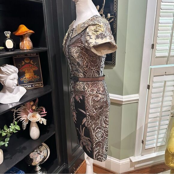 Anthropologies Byron Lars “Beguile” Tapestry Cocktail Dress – Size 4 - Picture 14 of 16